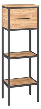 ASTOR MODUS półsłupek stojący 124cm dąb country