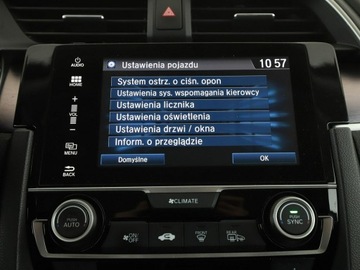 Honda Civic X Sedan 4d 1.5 VTEC Turbo 182KM 2017 Honda Civic automat LED navi klima auto kamera i, zdjęcie 26