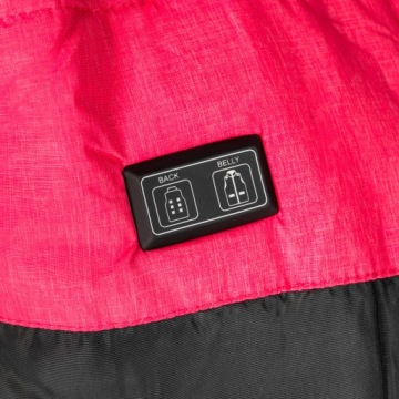 ЭЛЕГАНТНЫЙ МУЖСКОЙ ЖИЛЕТ С ПОДОГРЕВОМ USB CONSEE, СТЕГАНЫЙ, ЧЕРНЫЙ ТЕПЛЫЙ S