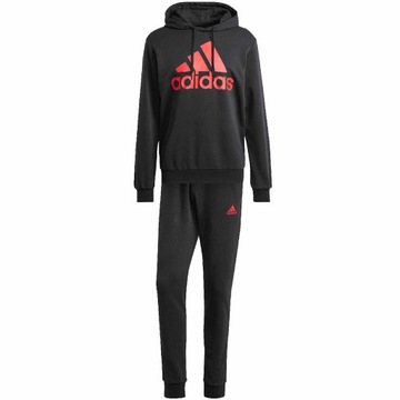 ADIDAS BLUZA SPODNIE KOMPLET DRES MĘSKI CZARNY