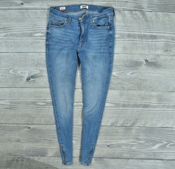 TOMMY HILFIGER Mid Rise Skinny Nora Jeansy W28 L32