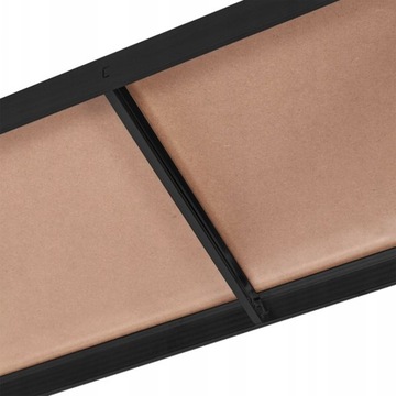 Металлический стеллаж 3в1 180х90х40см 875кг черный