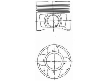 KOLBENSCHMIDT 40356610 PÍST