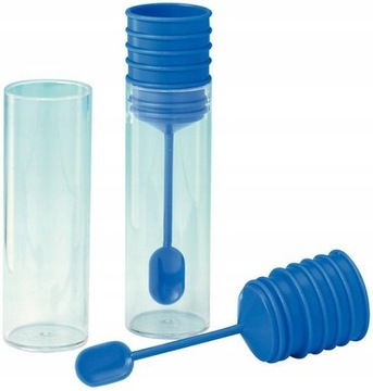 Pojemnik na kał z łyżeczką 18 ml