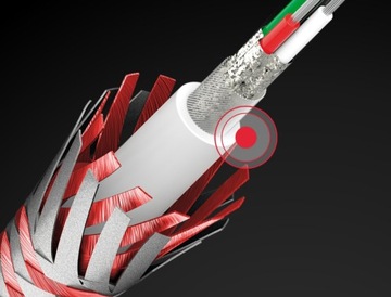 КАБЕЛЬ HAMA USB-microUSB 1,5М ОТРАЖЕННЫЙ красный