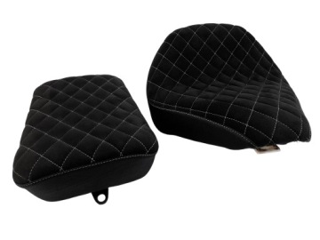 ВОДИТЕЛЬСКОЕ СИДЕНЬЕ ПАССАЖИРСКОЕ КОЖА АЛЬКАНТАРА YAMAHA XVS DRAG STAR 650 CUSTOM