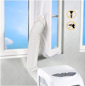 ОКОННЫЙ УПЛОТНИТЕЛЬ ДЛЯ ПЕРЕНОСНОГО КОНДИЦИОНЕРА МОНОБЛОК 400см