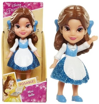 Piękna Belle Lalka Mini Laleczka Księżniczka Disne