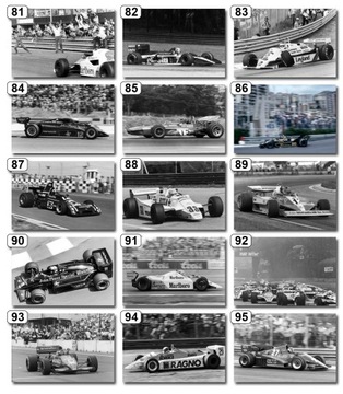 Плакаты Формулы 1 F1 - большой выбор дизайнов - 70см