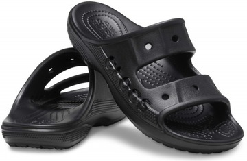 Lekkie Buty Klapki Crocs Baya Sandal Czarne 38,5