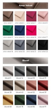 Мягкая кровать RAVEN 90X200 с ящиком для хранения