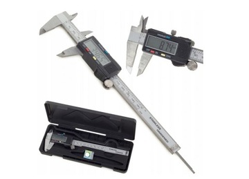 SUWMIARKA ELEKTRONICZNA CYFROWA L150 LCD METALOWA