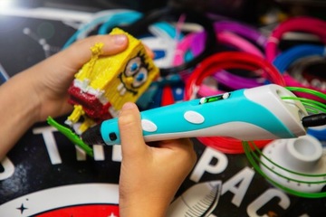 НАБОР L MAGICAL PEN 3D PEN ПРИНТЕР + 115 М КАРТРИДЖЕЙ ДЛЯ ДЕТЕЙ