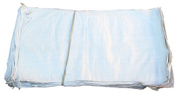 WOREK ZBOŻOWY PP 65 X 105cm WORKI BIAŁE 50KG 100SZT