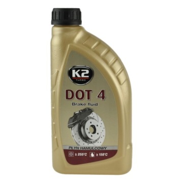 K2 DOT-4 тормозная жидкость 1л