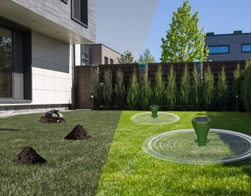 Dafeverer для Mole Norażer Snakes Солнечная солнечная энергия (2 шт.