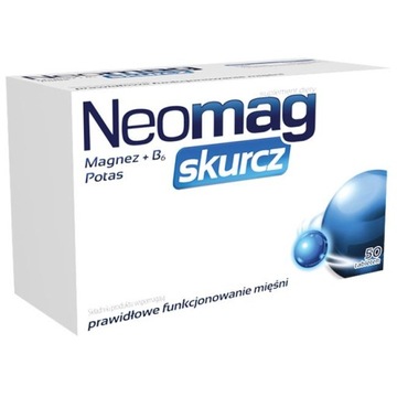 NeoMag Skurcz magnez potas witamina B6 50 tabletek