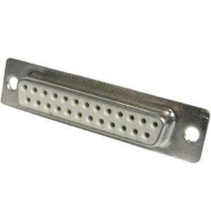 D-SUB 25 gniazdo na kabel D-SUB DB25 10szt