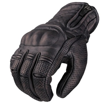 WOLF RĘKAWICE MOTOCYKLOWE MUCA RUSTY SKÓRA BLK 2XL