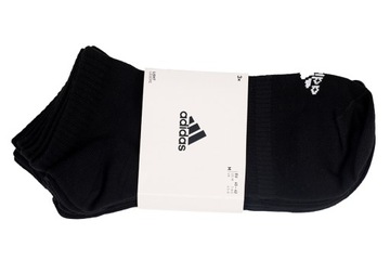 adidas Skarpety wygodne skarpetki stopki 3 pary Low-Cut Socks roz. 40-42