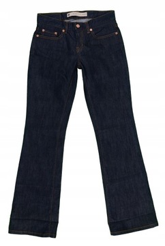 GAP granatowe jeansy damskie BOOTCUT 26/32