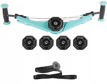 EKSPANDER OPOROWY TRENINGOWY DO ĆWICZEŃ FITNESS RAMION I KLATKI PIERSIOWEJ