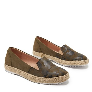 ZIELONE DAMSKIE ESPADRYLE W MORO NUHENTE 38