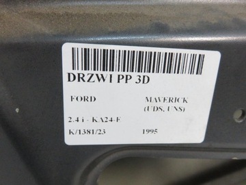 DVEŘE PRAVÉ 3D FORD MAVERICK