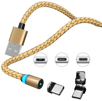 Магнитный USB-кабель MICRO, USB C, зарядка IPHONE