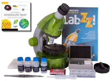 Микроскоп школьный детский оптический М101/640х + книга БЕСПЛАТНО!