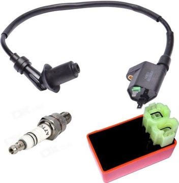 КАТУШКА ЗАЖИГАНИЯ, СВЕЧНЫЙ МОДУЛЬ, ДЛЯ СКУТЕРОВ 4T