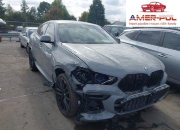 BMW X6 G06 2022 BMW X6 M50i 2022 4.4l 4.4 Benzyna 523KM