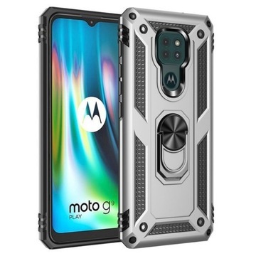 БРОНЯНОЕ КОЛЬЦО БРОНЯНЫЙ ЧЕХОЛ ДЛЯ MOTOROLA E7 PLUS+СТЕКЛО