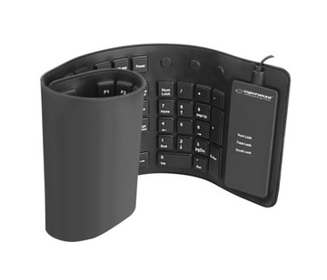 Klawiatura membranowa silikonowa bezgłośna USB