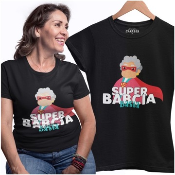 KOSZULKA PREZENT DZIEŃ BABCI - SUPER BABCIA