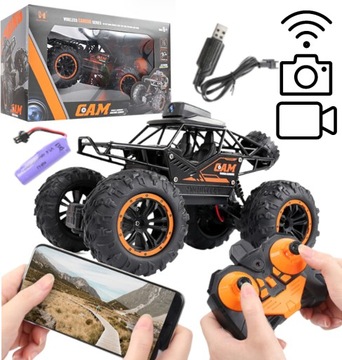 SAMOCHÓD ZDALNIE STEROWANY AUTO RC Z KAMERĄ WIFI