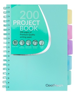 Kołozeszyt A4 100k kratka CoolPack Project Book