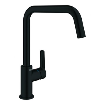 BATERIA KUCHENNA GROHE START QUICKFIX CZARNY MAT STOJĄCA