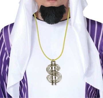 ЗОЛОТАЯ ДОЛЛАРОВАЯ ЦЕПОЧКА ШЕЙХА РЕЙПЕРА