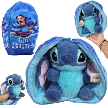 Maskotka Stich Lilo PLUSZOWE JAJKO NIESPODZIANKA PRZYTULANKA PODUSZKA 25cm