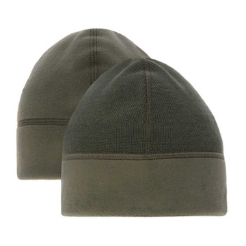 Czapka zimowa Wojska Polskiego WZ. 420Z-MON ciepła Merino ZIELONA 62-63 XXL