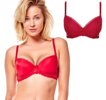 HENDERSON BIUSTONOSZ PUSH UP KASSIDY CZERWONY 75 E