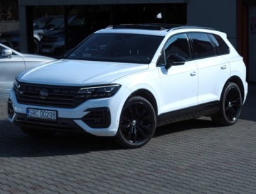 Volkswagen Touareg III SUV 3.0 V6 SCR TDI 286KM 2019 VW Touareg R-Line PL Full Wentyle Masaż Dynaudio Panorama Dociąg Matrix Hak, zdjęcie 2