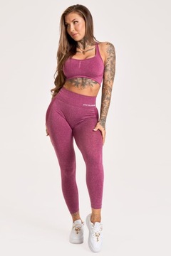 Leginsy Melange Cherry Gym Glamour S