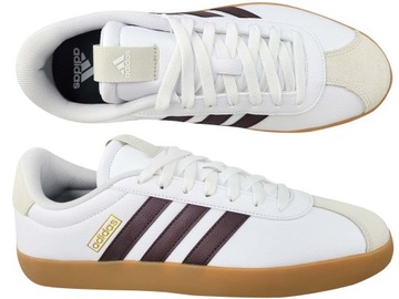 ADIDAS VL COURT 3.0 SAMBA ID6288 BUTY TRAMPKI TENISÓWKI MĘSKIE SKATE BIAŁE