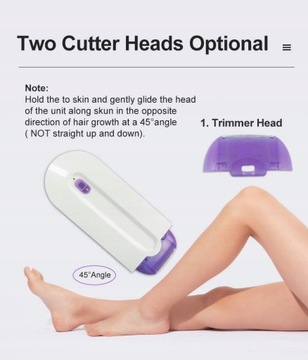 Аккумуляторная эпилятор-бритва для женщин Smooth