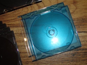 Тонкие коробки для CD/DVD, 20 шт. (А)!