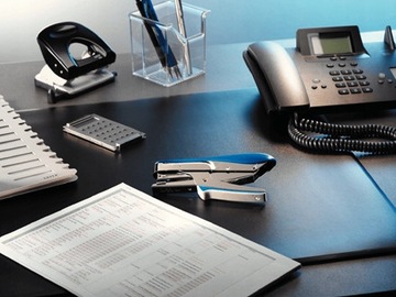 Oryginalny Zszywacz LEITZ Metalowy Niebieski Mocny