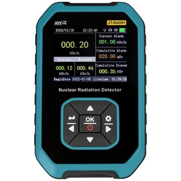 Счетчик Гейгера - измеритель бета-излучения