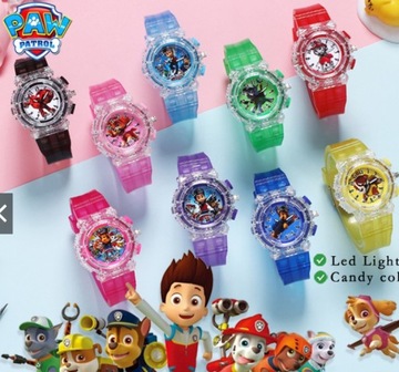 ЧАСЫ PAW PAW PATROL со светодиодной подсветкой